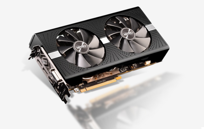 کارت گرافیک Sapphire مدل AMD RX 580 4GB  Nitroکارکرده- دارای RGB مناسب برای سیستم های گیمینگ ، ویرایش تصاویر و رندرینگ