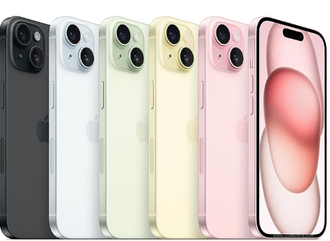 محصول گوشی موبایل اپل مدل ,iPhone 15 ZAA,CHA دو سیم کارت ، ظرفیت128 مگابایت و رم 6 گیگابایت - ری پک -استوک